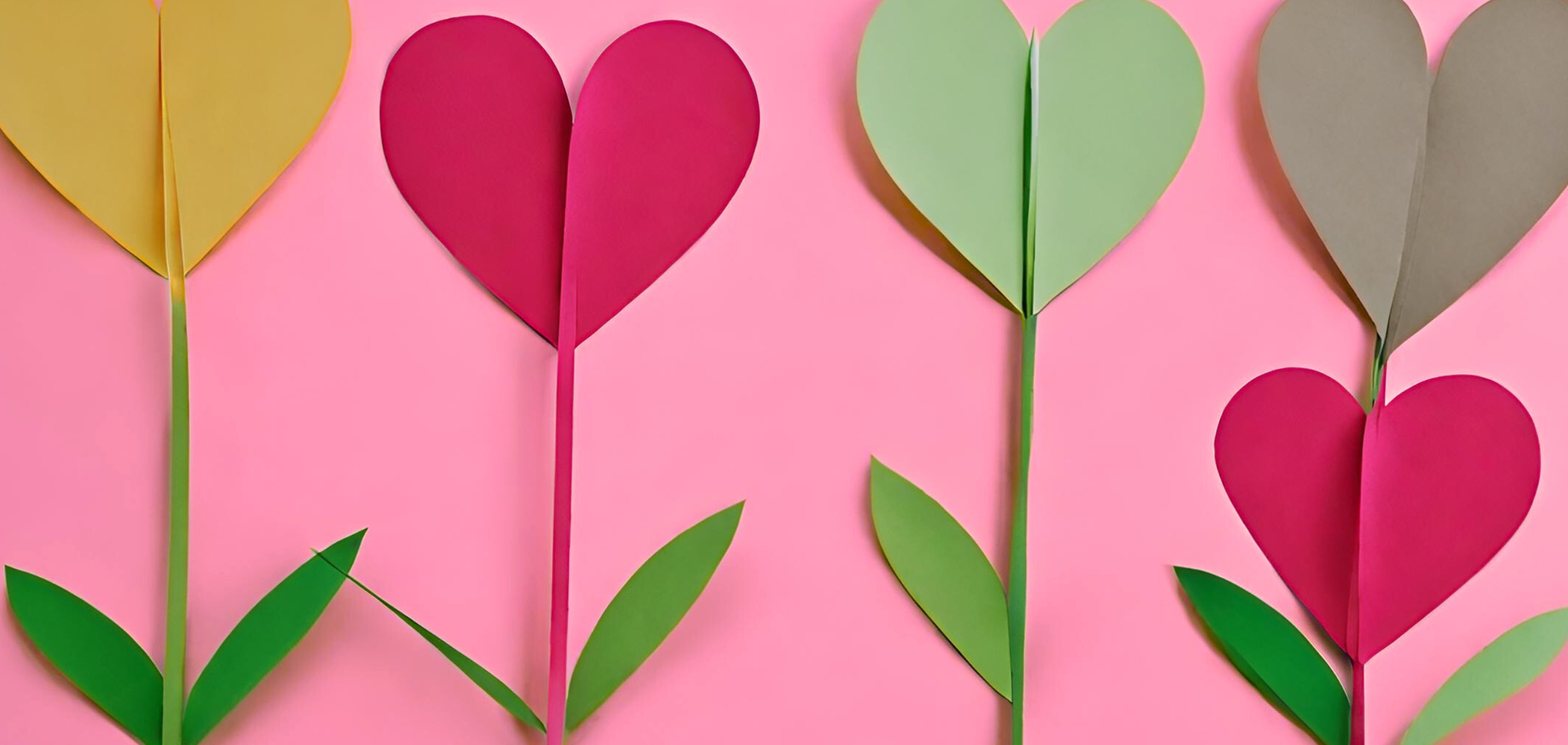 DIY Valentine's day Heart flower gift perfect for that special someone 